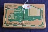 ERTL 1/64TH SCALE FREIGHTLINER CAB WITH TRAILER
