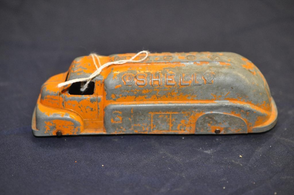 tootsietoy shell truck