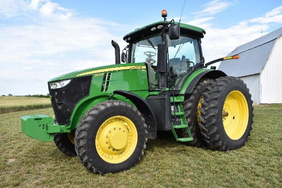 '12 JD 7230R MFWD tractor