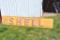 SHELL GAS STATION EMBOSSED DEALERSHIP SIGN