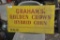 GRAHAM'S GOLDEN CROWN HYBRID CORN DEALER SIGN