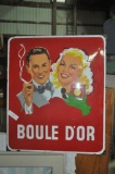 BOULE D'OR TOBACCO ADVERTISING SIGN