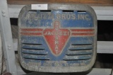 JACUZZI BROS. INC. VENTED NAME PLATE