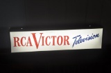 RCA VICTOR TELEVISION ADVERTISING LIGHT