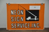 NEON SIGN SERVICE INC. ADVERTISING SIGN