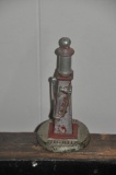 HAYES WITCHITA, KS VISIBLE GAS PUMP CAST IRON PAPER WEIGHT