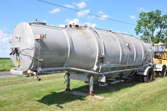 '64 Butler 6,350 gal. pressurized tanker trailer