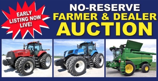 No Reserve Dealer & Farmer Auction - Ring 1