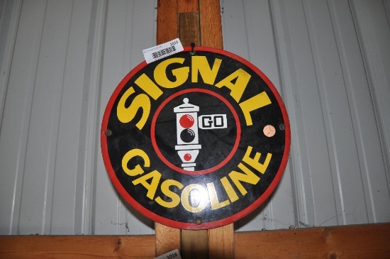 SIGNAL GASOLINE SSP PUMP SIGN