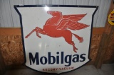 MOBILGAS SIGN W/PEGASUS HORSE