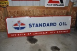 STANDARD OIL DIVISION OF AMERICAN OIL COMPANY SIGN