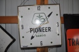 PIONEER SEEDS ADVERTISING CLOCK