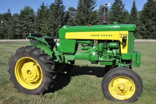 John Deere 330 gas tractor