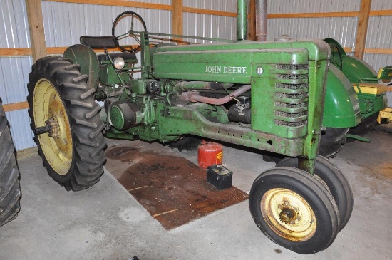 John Deere B tractor