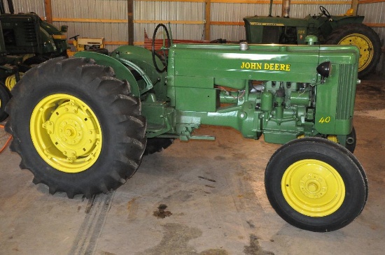 John Deere 40 tractor