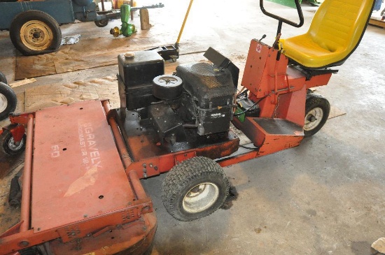 Gravely riding lawnmower