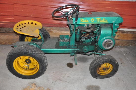Ride-O-Matic lawn tractor