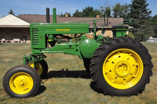 John Deere A "High Crop" all fuel tractor
