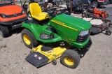 '05 JD X485 riding lawn mower