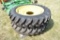Firestone 320/85R38 tires and wheels