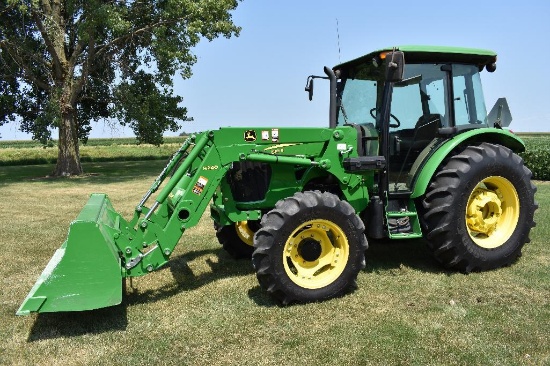 '11 JD 5101E MFWD tractor w/loader