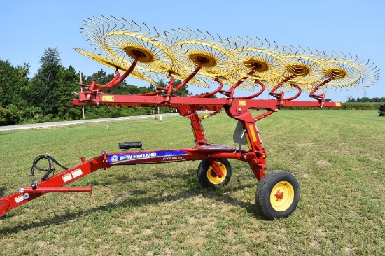 '16 NH Procart 1022 10-wheel hay rake