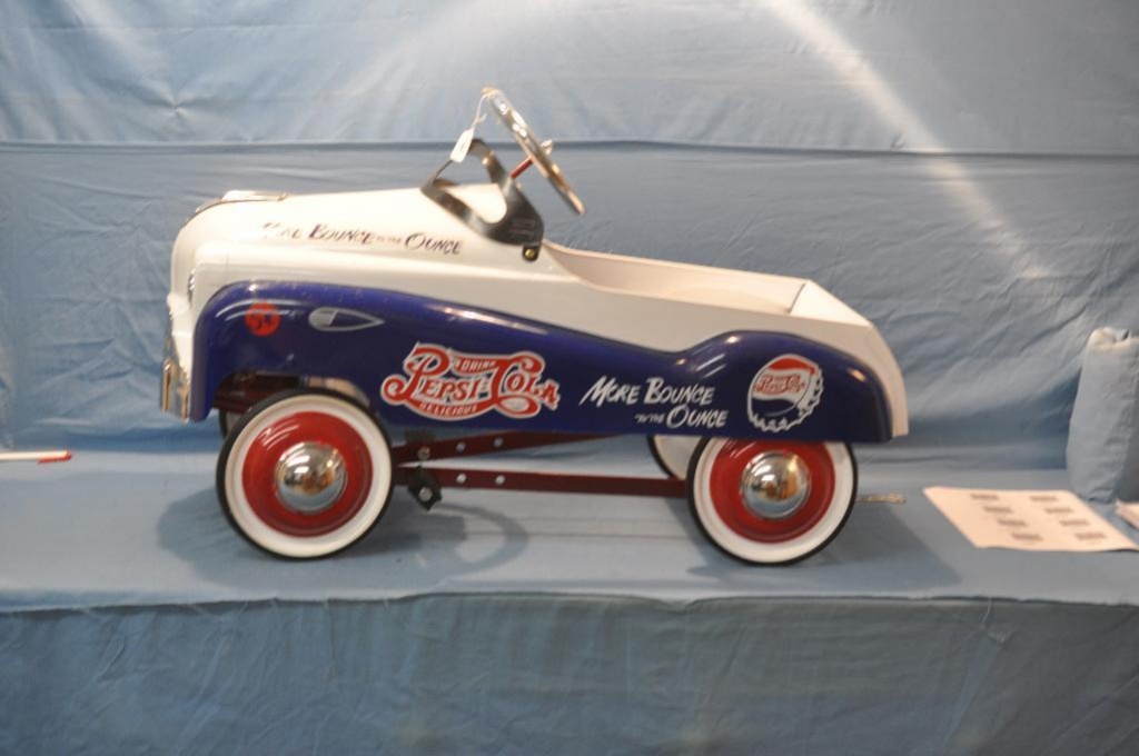 pepsi pedal car