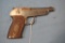 SHERIDAN .22 CAL. SINGLE SHOT PISTOL