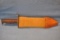 US MODEL 1917 KNIFE AND SHEATH