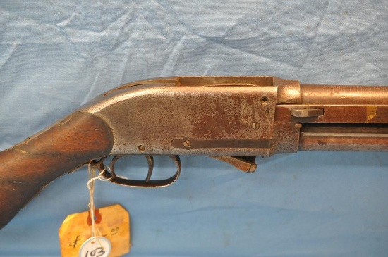 BANNERMAN MODEL 1896 12 GAUGE PUMP ACTION SHOTGUN