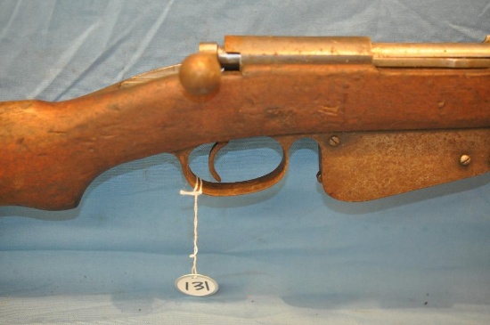 STRAIGHT POLE BOLT ACTION MILITARY RIFLE