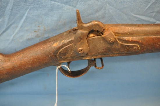 US W. MASON TAUNTON BLACK POWDER RIFLE