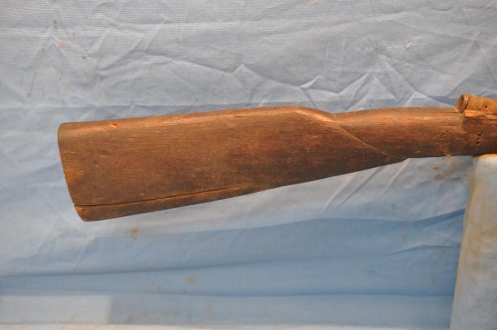 EARLY AND ROUGH BLACK POWDER FIREARM
