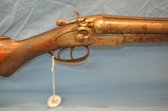 GREEDMOOR 12 GAUGE SIDE BY SIDE SHOTGUN