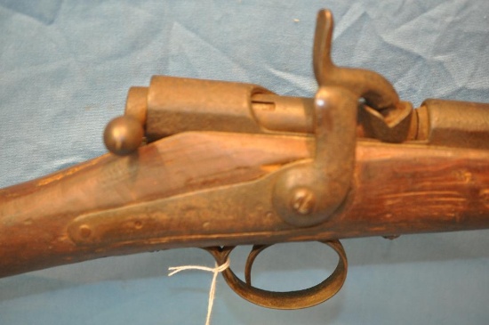 UNMARKED BLACK POWDER SHOTGUN