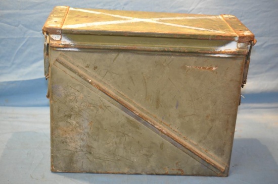 15" TALL X 18" LONG METAL AMMO BOX