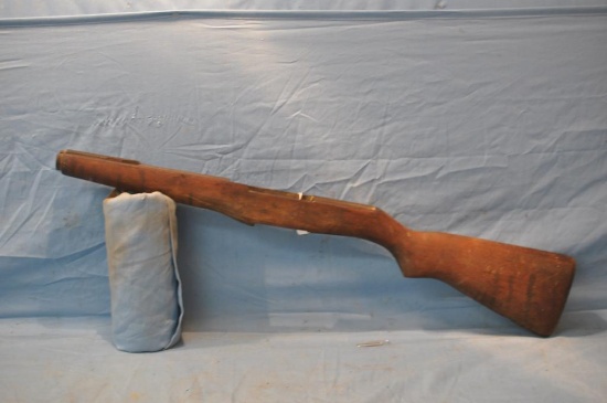 WOODEN RIFLE GUN STOCK AS PICTURED