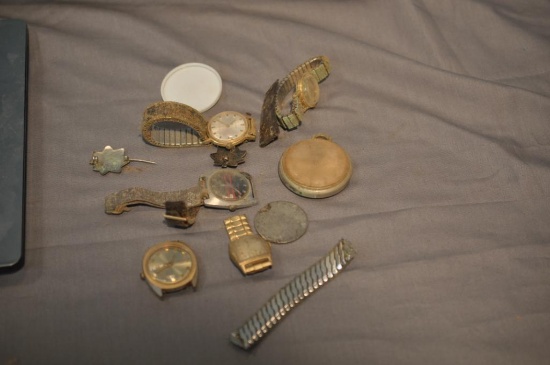 OLDER WATCH & JEWELRY PARTS