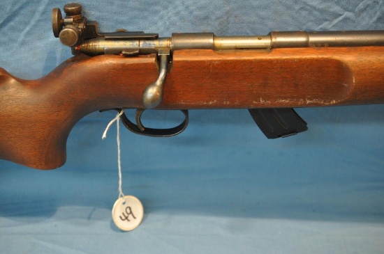 REMINGTON " THE MATCHMASTER" MODEL 513-T .22 CAL. BOLT ACTION RIFLE