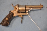 EARLY FLIP-UP TRIGGER .32 CAL. BLACK POWDER REVOLVER