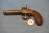 BLACK POWDER DOUBLE BARREL PISTOL