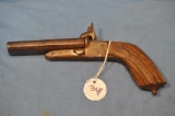 BLACK POWDER DOUBLE BARREL PISTOL