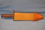 US MODEL 1917 KNIFE AND SHEATH