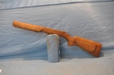WOODEN RIFLE GUN STOCK AS PICTURED