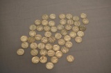 (50) MERCURY DIMES