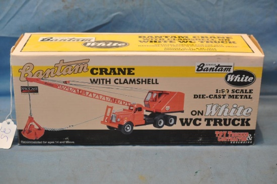 SPEC CAST 1/50TH SCALE BANTAM CRANE W/CLAM SHELL BUCKET