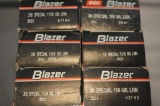 (7) BOXES OF .38 SPECIAL AMMO