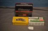 (2) BOXES OF 9MM LUGER & (2) BOXES OF .357 AMMO