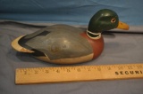 DECORATIVE WOODEN DUCK DECOY