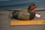 DECORATIVE WOODEN DUCK DECOY